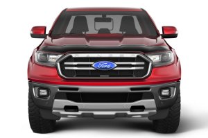 Ford Ranger Hood Protector - Husky Liners - Aeroskin - Smoke - `19-`23